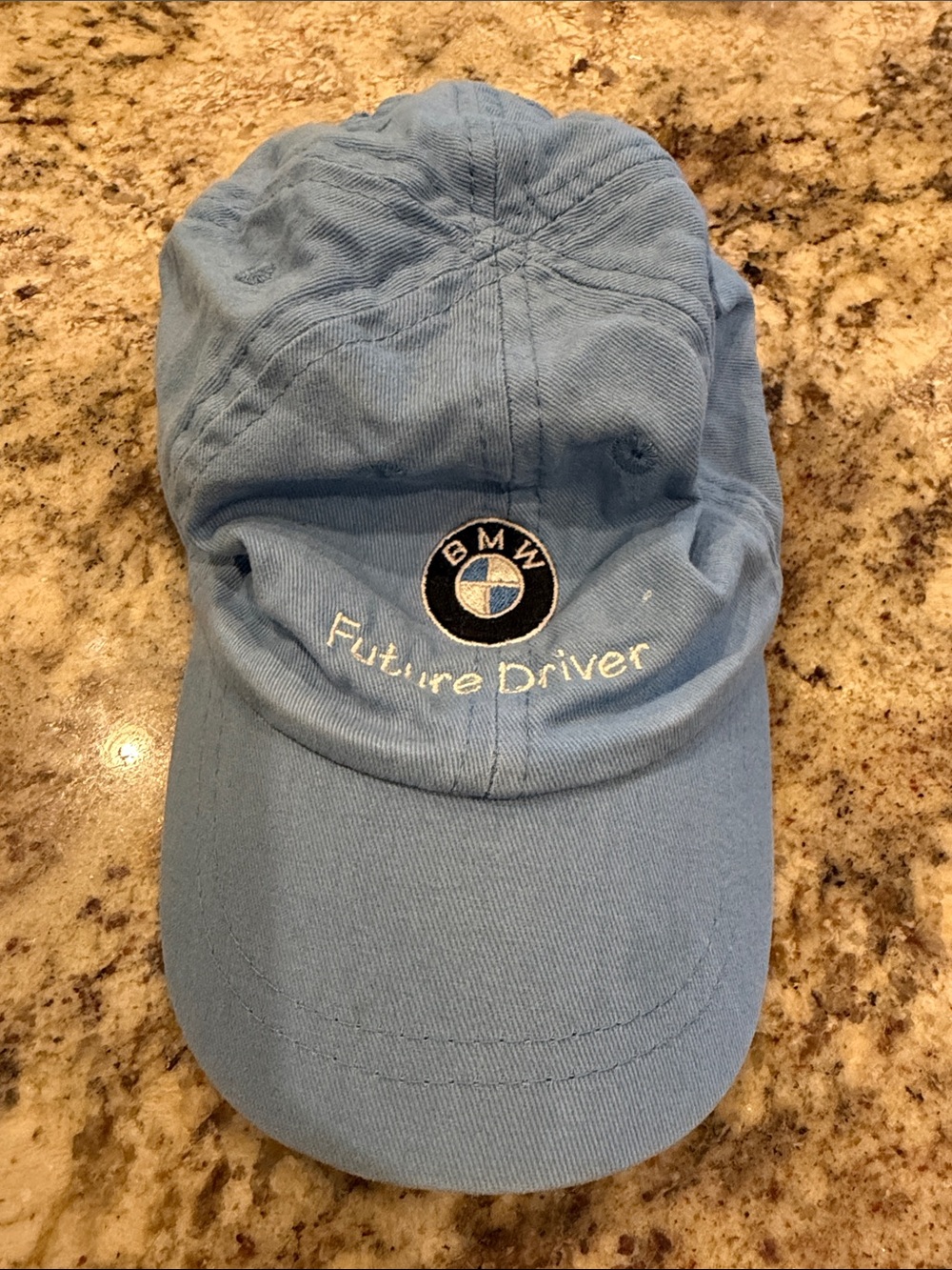 BMW Light Blue Kids "Future Driver" Baseball Cap